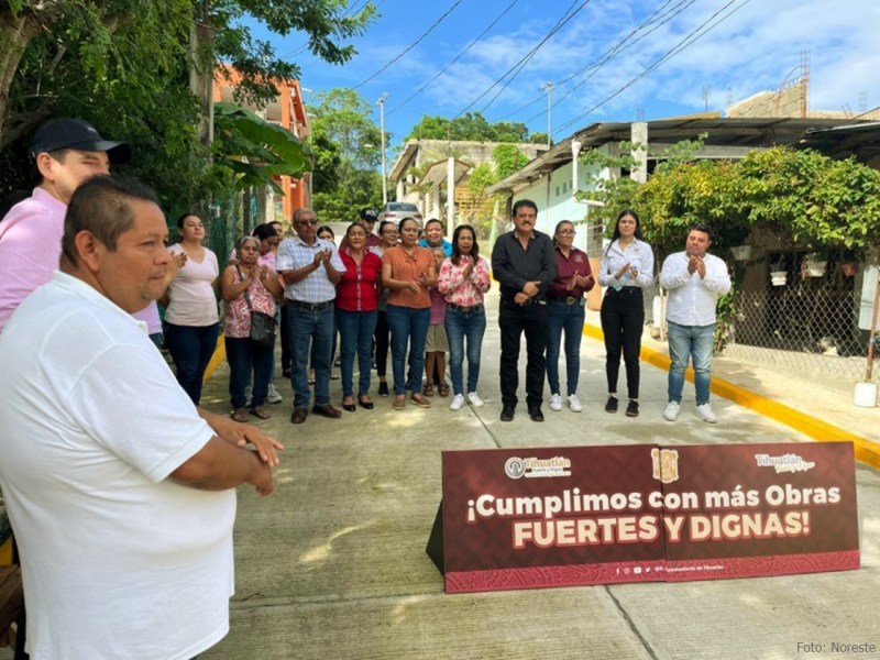 Tihuatlán: «MEJORA INFRAESTRUCTURA EN&nbsp;TIHUATLÁN»